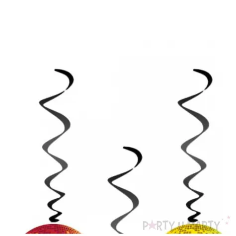 swiderki wiszace kule disco mix congee 65 cm 6 szt