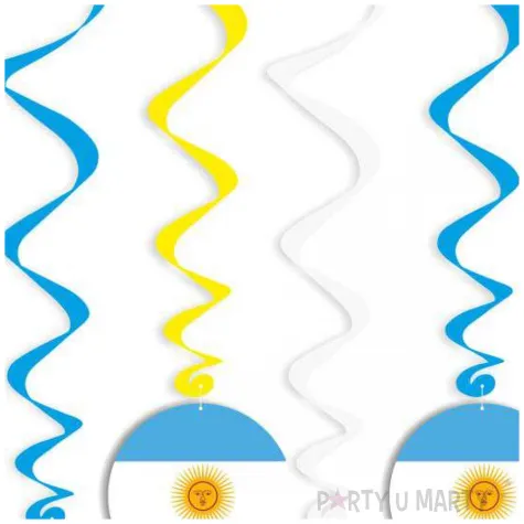 swiderki wiszace panstwa swiata argentyna 6 szt