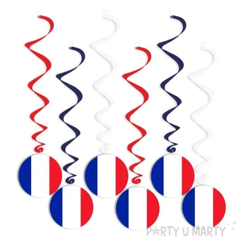 swiderki wiszace panstwa swiata francja 6 szt