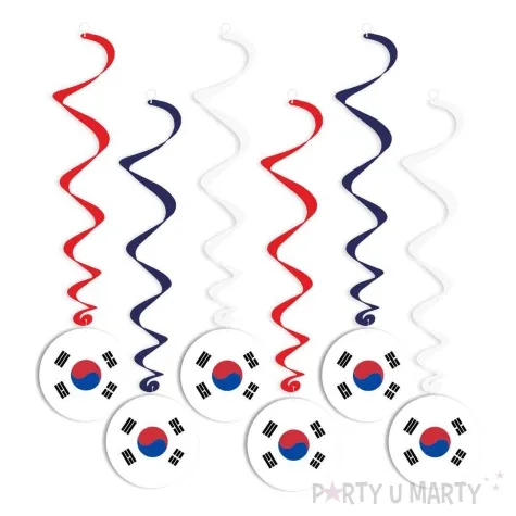 swiderki wiszace panstwa swiata korea poludniowa 6 szt