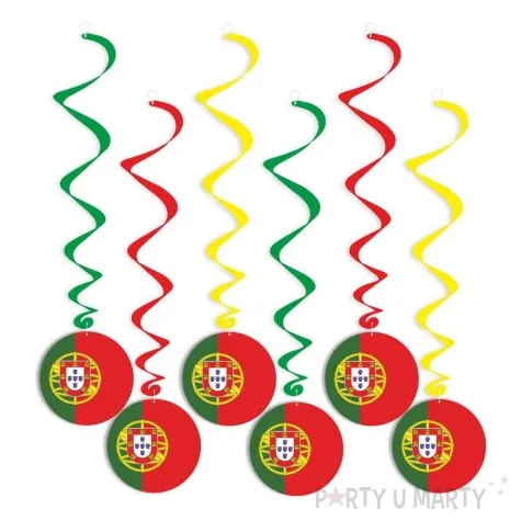 swiderki wiszace panstwa swiata portugalia 6 szt