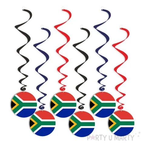 swiderki wiszace panstwa swiata rpa 6 szt