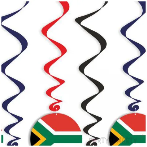 swiderki wiszace panstwa swiata rpa 6 szt