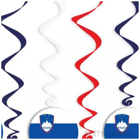 swiderki wiszace panstwa swiata slowenia 6 szt