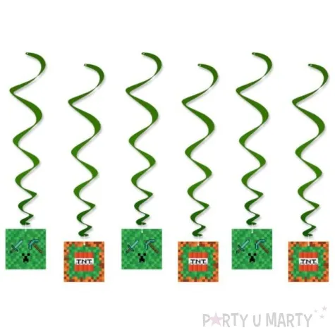 swiderki wiszace piksel congee 6 szt