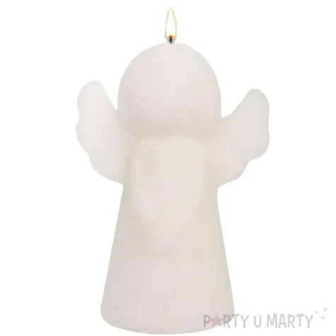 swieca aniolek dioda led biala adpol 80 mm