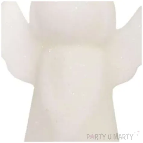 swieca aniolek dioda led biala adpol 80 mm