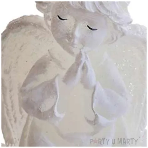 swieca aniolek rafael biala bartek candles 85 mm