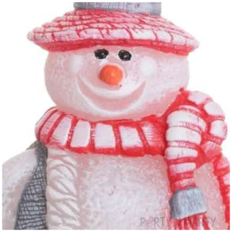 swieca balwanek w kapeluszu czerwony bartek candles 125 mm