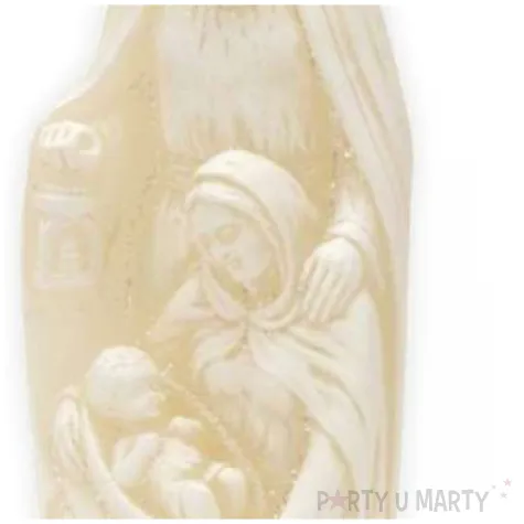 swieca betlejem jozef i maryja ecru bartek candles 200 mm