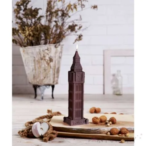 swieca big ben xxl brunatny perlowy candellana
