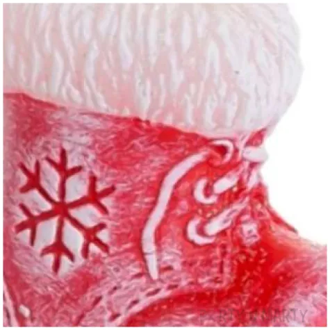 swieca bucik mikolaja czerwony bartek candles 50 mm