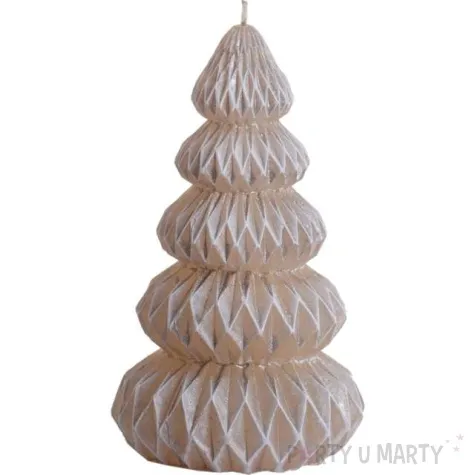 swieca choinka chanel cappucino bartek candles 140 mm