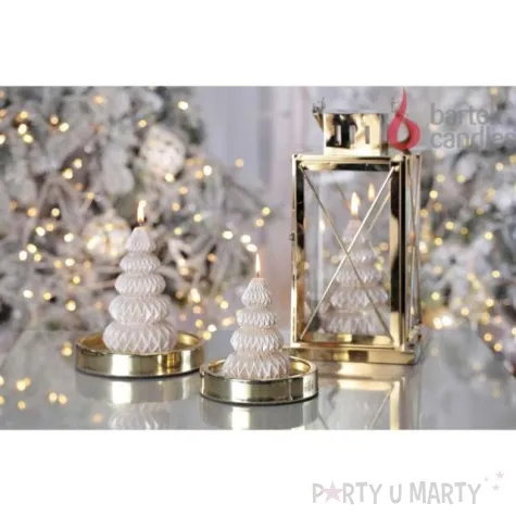 swieca choinka chanel cappucino bartek candles 140 mm