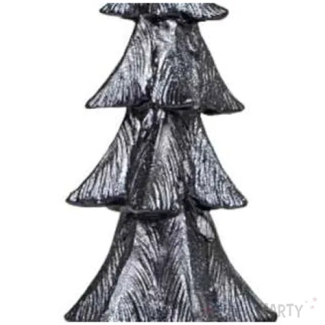 swieca choinka klasyczna czarna adpal 250 130 mm