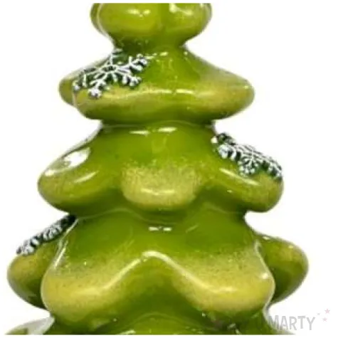 swieca choinka zimowe rekawiczki oliwkowa adpal 145 103 mm