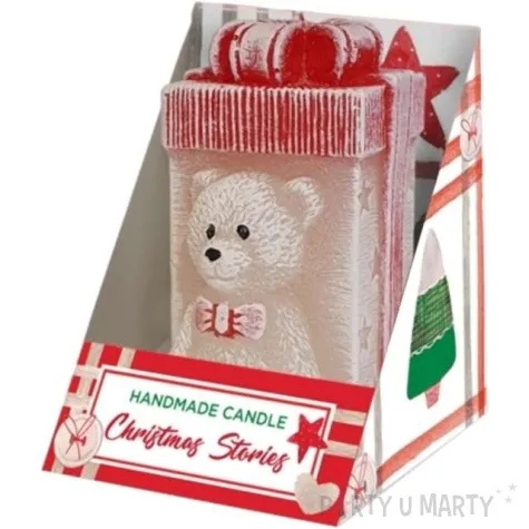 swieca christmas stories mis i prezent bartek candles 80 mm