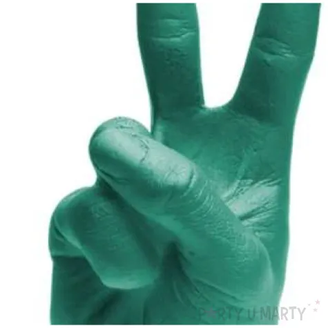 swieca dlon solidarnosc xxl turkusowa candellana