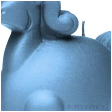 swieca jednorozec blekit perlowy candellana