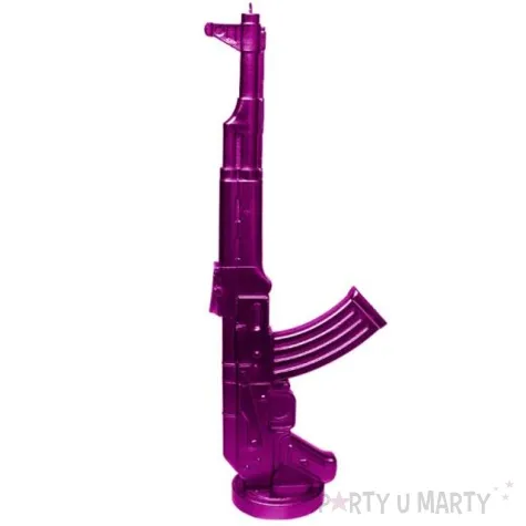 swieca kalasznikow xxl rozowy metalik candellana