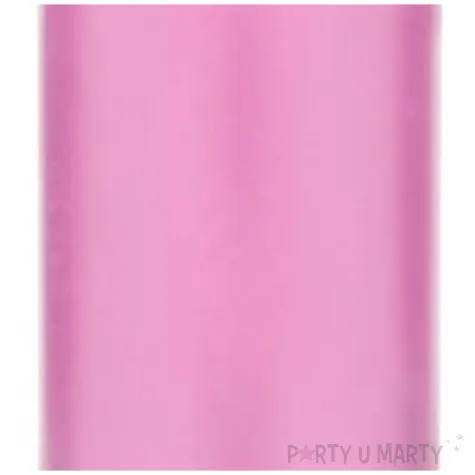 swieca klubowa matowa 120x60 mm rozowa jasna 6 szt