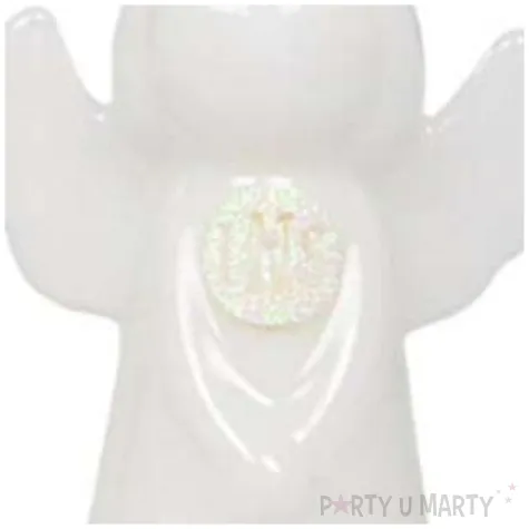 swieca komunijny aniolek biala adpal 115 80 mm