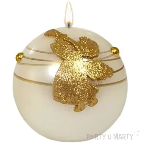 swieca kula aniol rafael perlowa adpal 80 mm