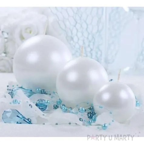 swieca kula fi 45 metalik perla 1 szt