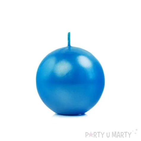 swieca kula fi 60 metalik c turkus 1 szt