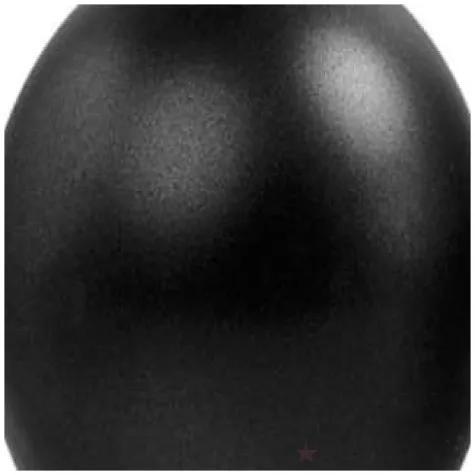 swieca kula metalik czarny partydeco 80 mm 6 szt