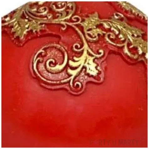 swieca kula ostrokrzew czerwona adpal 100 mm