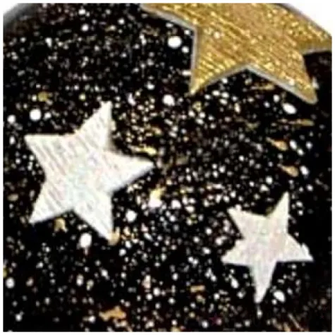 swieca kula trzy gwiazdki czarna adpal 80 mm