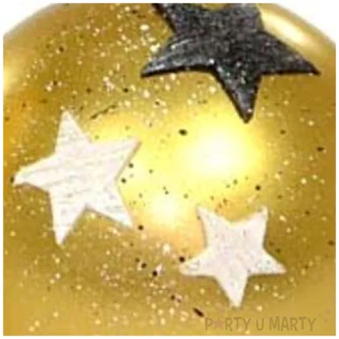 swieca kula trzy gwiazdki zlota adpal 80 mm