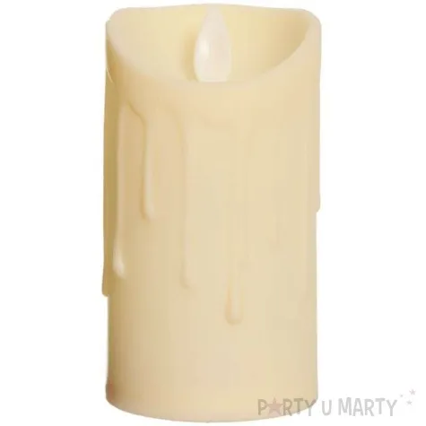 swieca led classic kremowa guirca 110 mm