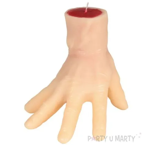 swieca odcieta reka guirca 15 cm