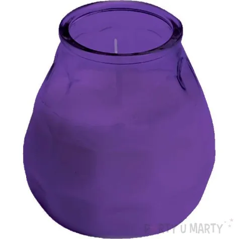 swieca ogrodowa twilight fioletowa bolsius 104 96 mm 70h