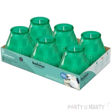 swieca ogrodowa twilight zielona bolsius 104 96 mm 70h