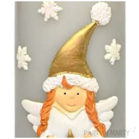 swieca pienkowa aniolek szara adpal 150 70 mm