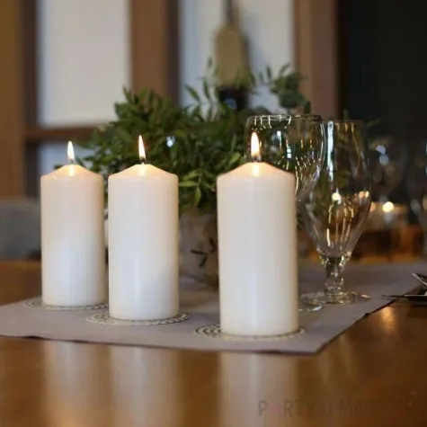 swieca pienkowa classic biala bispol 100 58 mm