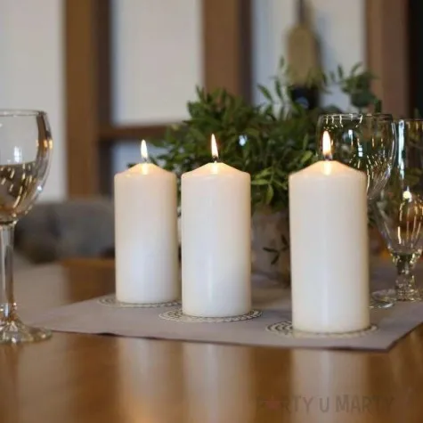 swieca pienkowa classic biala bispol 100 68 mm