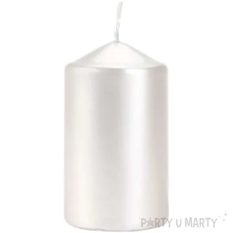 swieca pienkowa classic biala perlowa bispol 100 60 mm