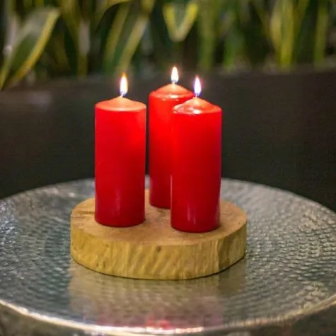 swieca pienkowa classic czerwona bispol 100 58 mm