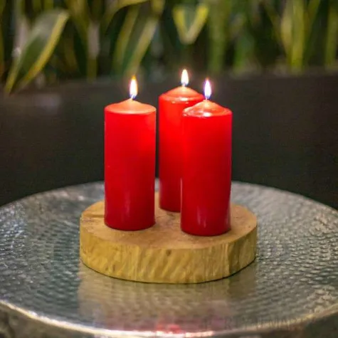 swieca pienkowa classic czerwona bispol 200 78 mm