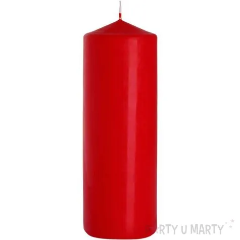 swieca pienkowa classic czerwona bispol 250 78 mm