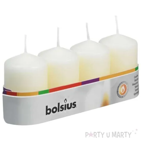 swieca pienkowa classic kremowa bolsius 60 40mm