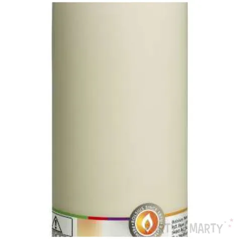 swieca pienkowa classic long kremowa bolsius 200 68mm