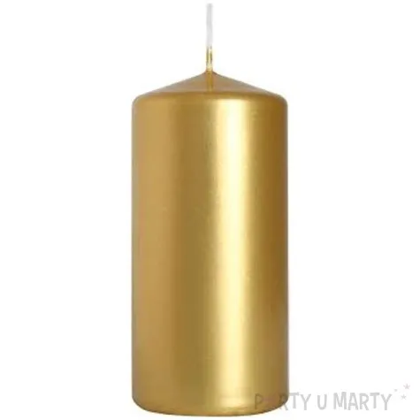 swieca pienkowa classic metallic zlota bispol 100 48 mm