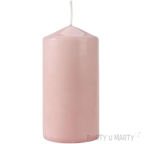 swieca pienkowa classic rozowa jasna bispol 120 58 mm