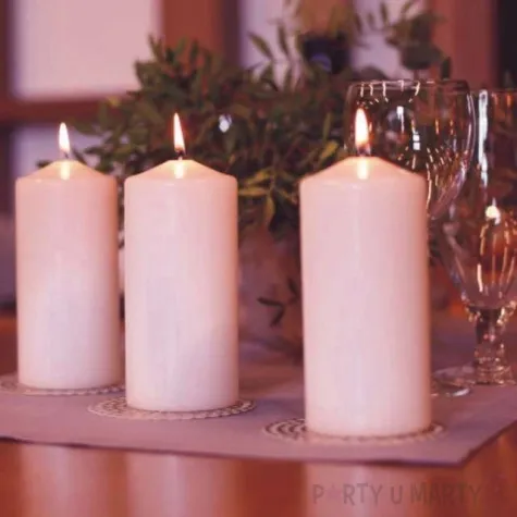 swieca pienkowa classic rozowa jasna bispol 120 58 mm