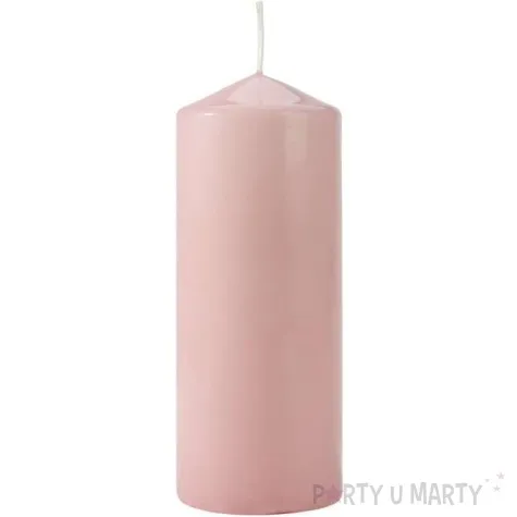 swieca pienkowa classic rozowa jasna bispol 150 58 mm